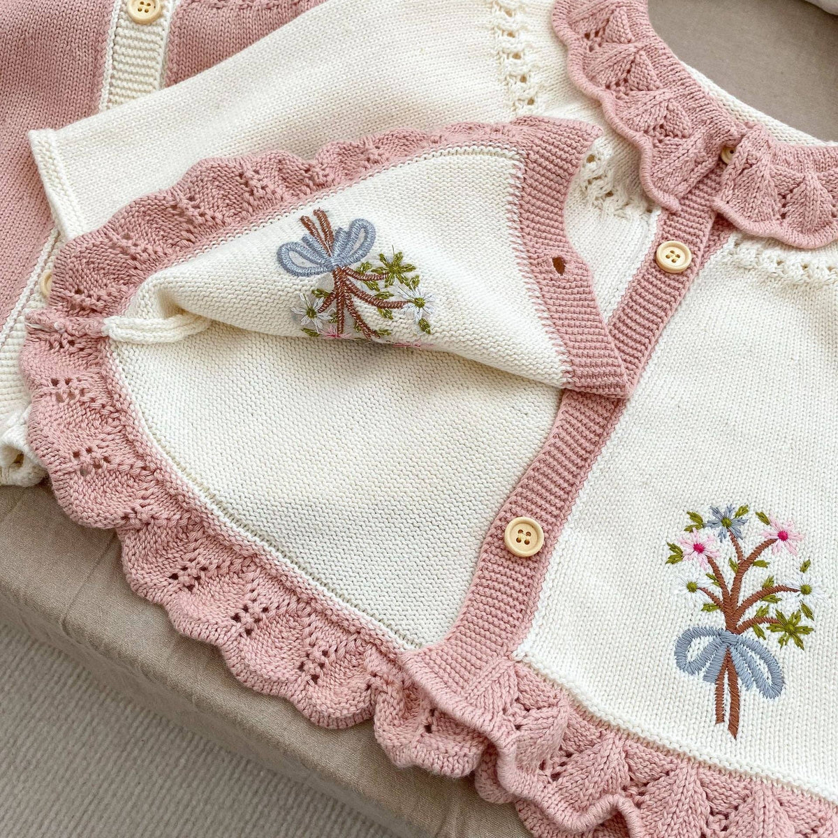 Heirloom Embroidered Cardigan