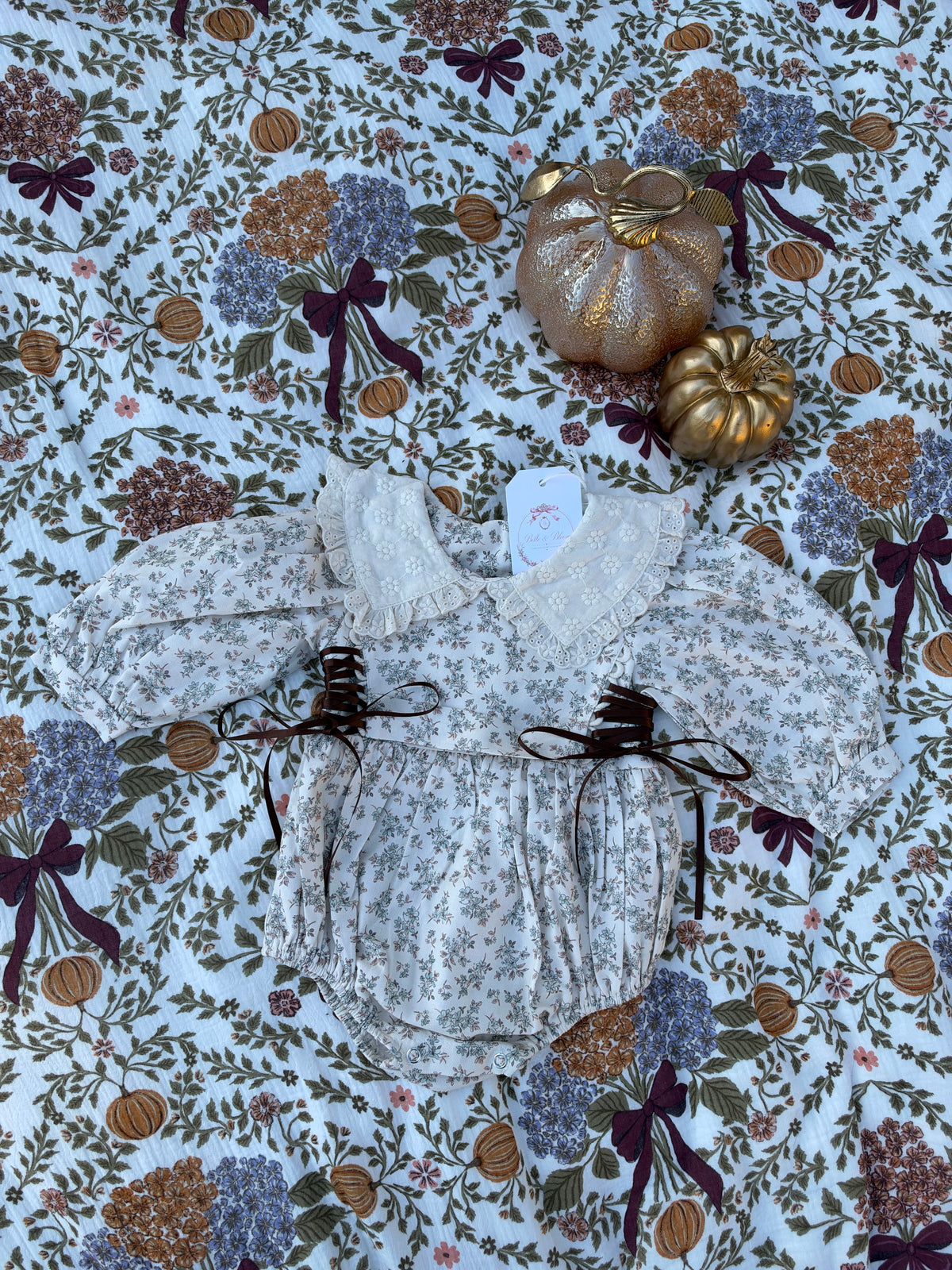 Mocha Meadow Romper